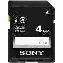 SONY SDカード CLass4 4GB SF-4BF