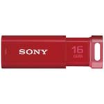 【SONY】 USBメモリー16GB USM16GP R レッド