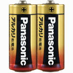 【 Panasonic 】 アルカリ乾電池 単5 LR1XJ/2S 2本 LR1XJ/2S