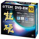 【 TDK 】 録画用DVD−RW DRW120HCDPWA10A DRW120HCDPWA10A