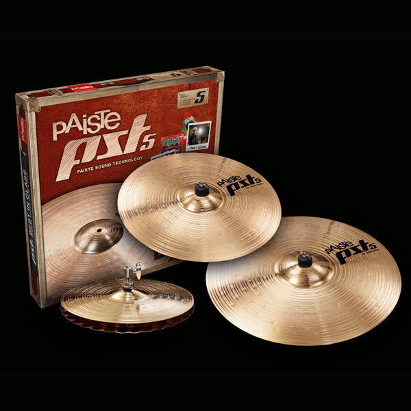 PAISTE　pst5シリーズ　ロック・セット...:shimokura-gakki:10017235