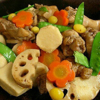 国産野菜セット!蓮根・人参・銀杏・インゲン・金柑・くわい・里芋・等【お歳暮・贈答用に】【おせち料理に】【グルメ2013_食品】