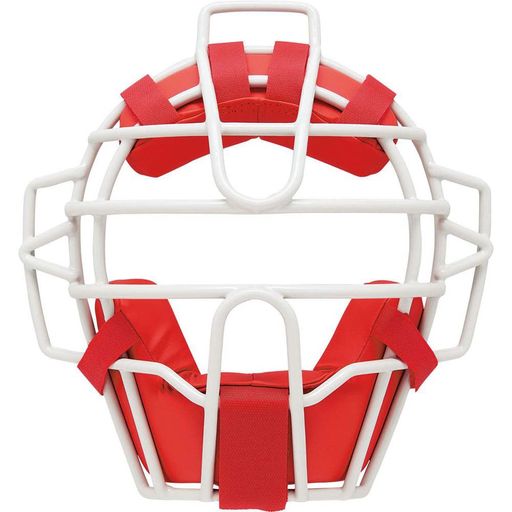 ゼット(ZETT)軟式野球防具プロステイタス軟式用マスク視野広々<strong>小林誠司</strong>選手使用マスクモデルレッドxシルバー(6413)BLM3218C