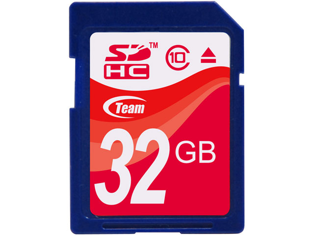 【送料280円対象】Team SDHC Card