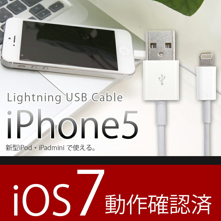 iPhone5 iphone5s用ケーブル　ライトニングケーブル　激安