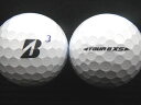 BRIDGESTON GOLF ブリヂストンゴルフ TOUR B XS 17年モデル Bマーク　ホワイト ゴルフボール　ロストボール【あす楽対応_近畿】【中古】