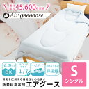 掛け布団 エアグース シングル 150×210cm 送料無料 羽毛布団を超えた7つの性能を持つエアグース掛布団 日本テレビ 女神のマルシェで紹介