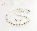 送料無料 定番43cm大粒10mm 本真珠ネックレス&ピアスセット 花珠級真珠 パールネックレス(フォーマル 結婚式 卒業入学 冠婚葬祭 七五三)