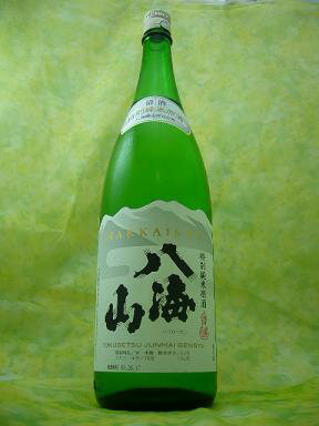 新潟県南魚沼の地酒 八海山 特別純米原酒生詰1.8L