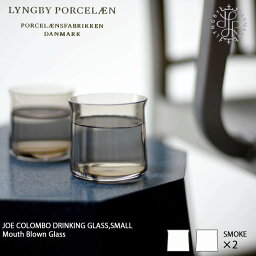 【GW中出荷可能】2個ペアセット LyngbyPorcelaen リュンビューポーセリン DrinkingGlass Small ドリンキンググラス スモール JoeColombo ジョエコロンボ 1965 スペースエイジ <strong>バウハウス</strong> 北欧 ミッドセンチュリー