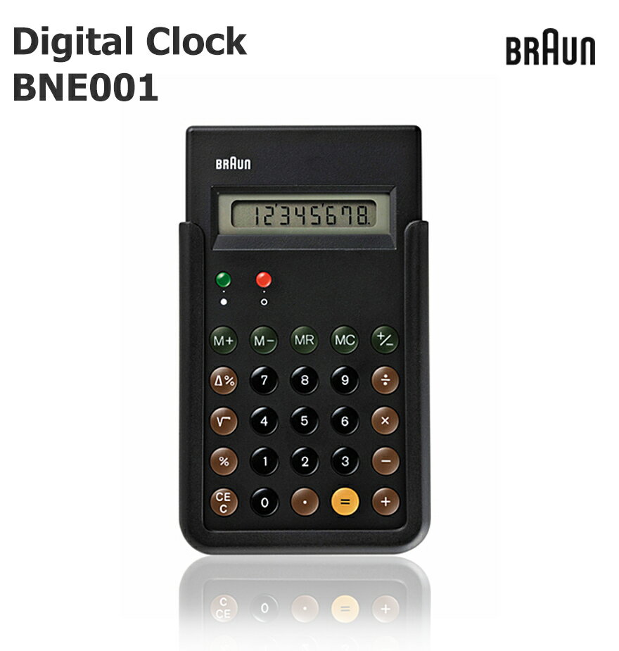 【BRAUN ブラウン】【ET66 復刻モデル】BRAUN Calculator 電卓 BNE001...:shinwashop:10003125