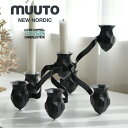 【感謝祭＆NewYear SALE】【MUUTO】キャンドルスタンド THE MORE THE MERRIERムート【MT02051】【MT02052】【MT02053】モアザメリア/ルイスキャンベル/Louise Campbell/キャンドルスタンド/キャンドルホルダー/北欧【コンビニ受取対応商品】【RCP】