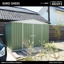【代引き不可】【EURO SHED ユーロ物置】FRONT ENTRY 3022F2物置 おしゃれ 屋外収納庫