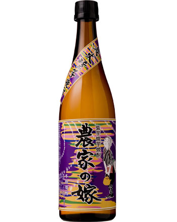 【2sp_120706_a】ムラサキ芋 炭火焼き芋焼酎「ムラサキ芋農家の嫁720ml」