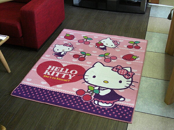 人気商品!!【即納可!!】再入荷しました♪デスクカーペット　ハローキティ100x130cm...:shiro:10011008