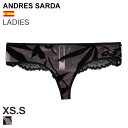 【メール便(10)】 (アンドレ サルダ)ANDRESSARDA DURERO Tバック ショーツ 単品 シースルー レディース 透けショーツ