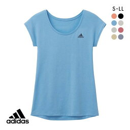 20％OFF【メール便(12)】 アディダス <strong>adidas</strong> フレンチスリーブ Tシャツ レディース ベーシック 吸汗速乾 綿混 全8色 S-LL