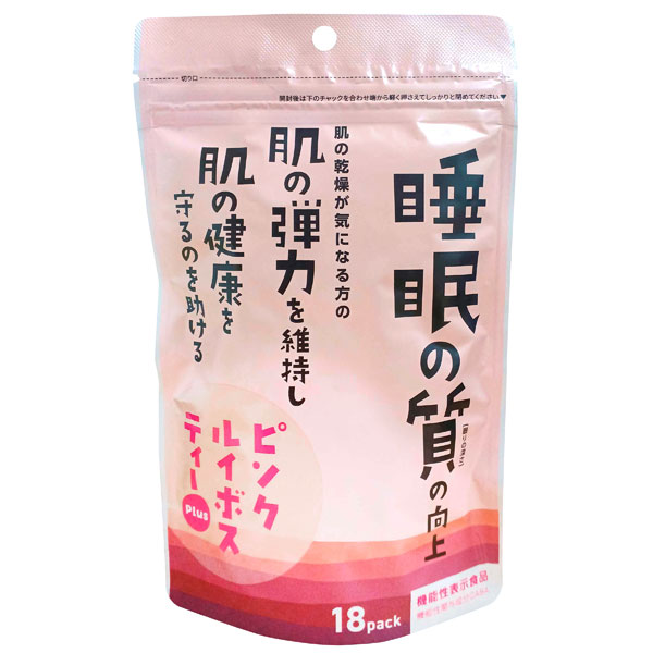 <strong>ピンクルイボスティー</strong>Plus（36g（2g×18包入））［機能性表示食品］【小川生薬】