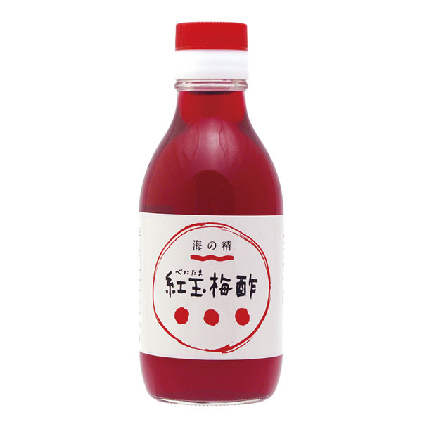 【全商品ポイント最大14倍　8月20日　9：59マデ】紅玉梅酢200ml【海の精】