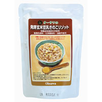 【全商品ポイント最大14倍　8月20日　9：59マデ】オーサワの発芽玄米豆乳きのこリゾット（180g）【オーサワジャパン】