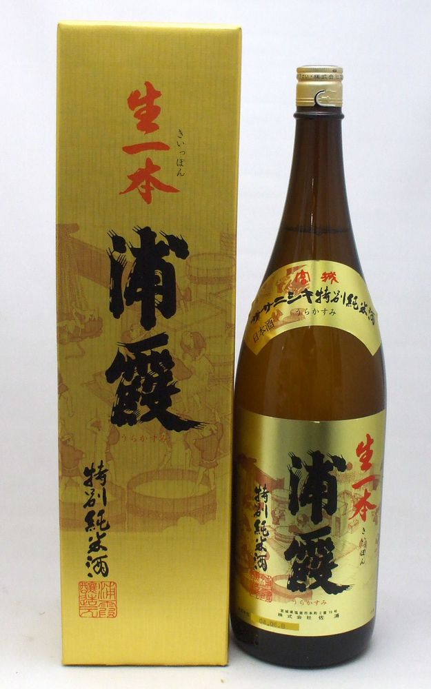 【送料無料】(日本酒)浦霞　生一本1800ml×6本