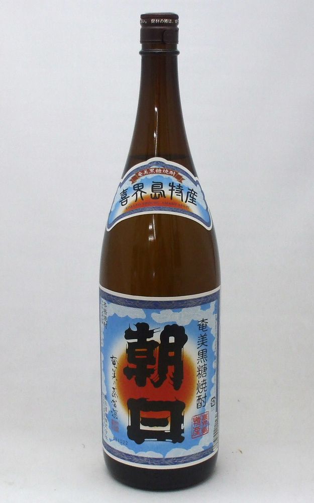 朝日　30度　1800mlさとうきびの栽培から行い、徹底した管理で仕込まれる黒糖焼酎