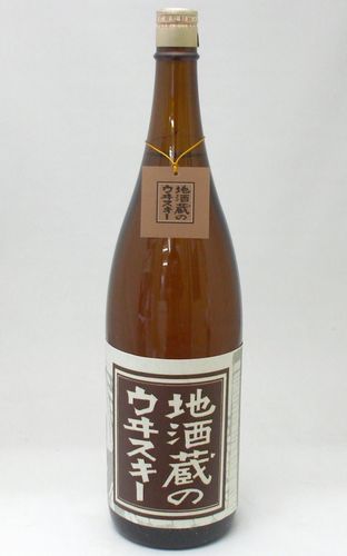 【送料無料】【限定】地酒蔵のウイスキー(ウヰスキー)37度1800ml×6本セット富山の地酒蔵のこだわりの本格派一升瓶ウイスキー！