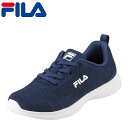 【全商品ポイント5倍】フィラ FILA ウォーキングシューズ FTR-124 レディース 靴 靴 シューズ 3E相当 カジュアル スニーカー Fellice ローカット 幅広 クッション性 スポーツ ジム ウォーキング ネイビー×ホワイト