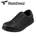 ツアーステージ TOURSTAGE TS-19001 メンズ靴 靴 シューズ 3E相当 カジュアルシューズ 軽量 軽い ストレッチ性 フィット 小さいサイズ対応 大きいサイズ対応 ブラック