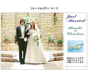 【結婚報告はがき 結婚報告ハガキ 写真はがき 作成 印刷 (...