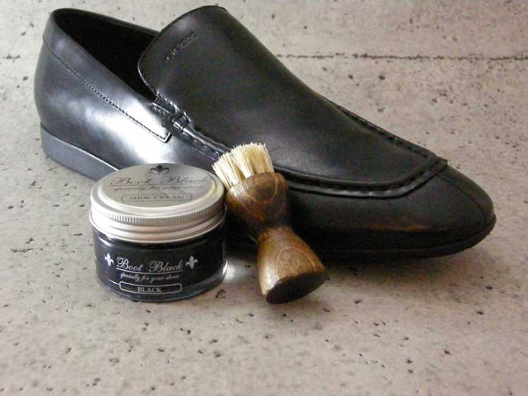 《メール便可》豚毛使用の靴用ブラシ（ミニタイプ）Columbus コロンブス ハンドルミニ…...:shoes-sinagawa:10004493