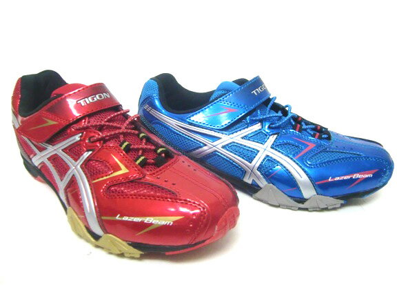 レーザービーム:ジュニアゴムレース＆ベルトタイプアシックス タイゴン ジュニア 短距離仕様の高速タイプasics TIGON AN2037 ICHIRO:LAZER BEAMイチローモデル(アシックス商事）19.0-25.0cm