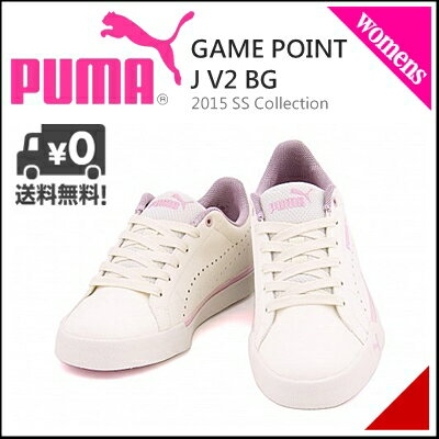 プーマ レディース オールラウンド ローカット スニーカー ゲームポイントJV2BG PUMA GA...:shoesdirect:10053057