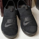 【即納】【日本正規品】NIKE ナイキ スニーカー メンズ BENASSI SLP ベナッシ スリッポン ブラック/ブラック/ブラック (882410-003 FW17)【コンビニ受取対応商品】