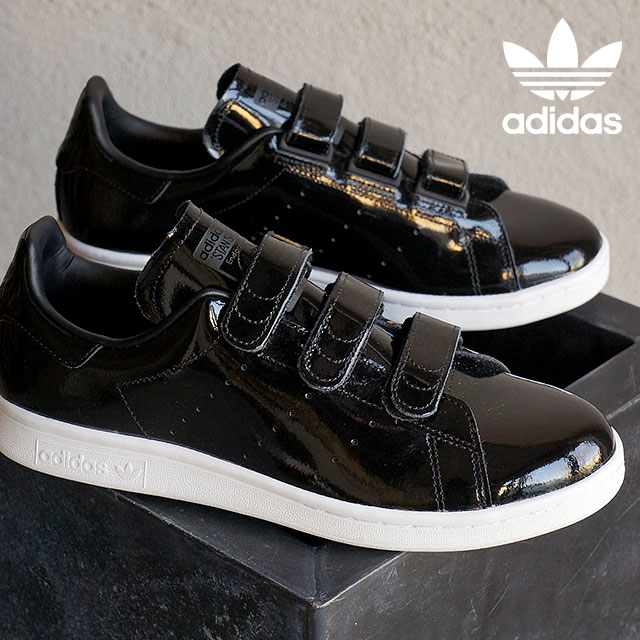 adidas stan smith black velcro