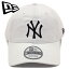 【即納】ニューエラ ニューヨーク・ヤンキース NEWERA メンズ レディース 9TWENTY Cloth Strap Washed Cotton WHT/BLK CAP (11308518 SS16) shoetime【コンビニ受取対応商品】