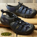 【ショップポイント10倍!1/31まで】(15周年モデル)キーン KEEN メンズ ニューポート ハイドロ MEN NEWPORT HYDRO ウォーターシューズ スポーツサンダル 靴 Dress Blues/Steel Grey (1018940 FW18)【e】