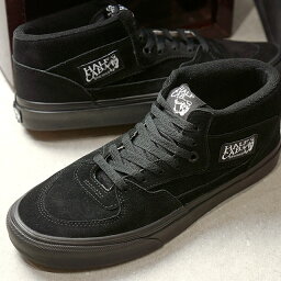 VANS バンズ スニーカー 靴 HALF CAB <strong>ハーフキャブ</strong> BLACK/BLACK （VN-0DZ3BKA）【e】