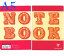 ☆クレールフォンテーヌ(Clairefontaine)☆ノートブック(NOTEBOOK by Bob Foundation)★BIG LETTER A5 横罫-jカラー5冊セット★【RCP】
