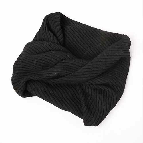 【CA4LA　カシラ】PATIO HB6(BLACK)　/ 　2024秋冬　ターバン風ヘアバンド　ユニセックスヘアバンド