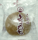 大福城 「 とちもち( つぶ餡 入)」【1個】生地にとちの実を使ったつぶ餡入の甘くて