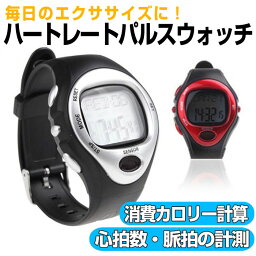 腕時計 心拍計 消費カロリー計算 スポーツ ランニング デジタル 心拍 パルスウォッチ◇ALW-HPulse
