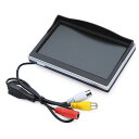 車載用 5インチ モニター TFT-LCD TFT液晶 12V専用 解像度:480×272/RGB テレビ オンダッシュ ◇ALW-OMT50【カー用品】