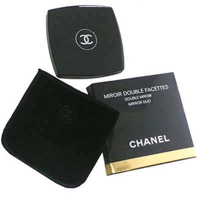 シャネル 鏡 CHANEL ダブルミラー ミロワールドゥーブルファセット