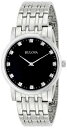 ブローバ 腕時計 メンズ 96D106 Bulova Men's 96D106 Diamond-Accented Stainless Steel Watchブローバ 腕時計 メンズ 96D106