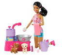 バービー バービー人形 日本未発売 プレイセット アクセサリ W3154 【送料無料】Barbie Suds and Hugs Pups African-American Doll Playsetバービー バービー人形 日本未発売 プレイセット アクセサリ W3154