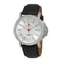 ルシアンピカール 腕時計 メンズ LP-40018-02S 【送料無料】Lucien Piccard Men's 'Triomf' Quartz Stainless Steel and Black Leather Casual Watch (Model: LP-40018-02S)ルシアンピカール 腕時計 メンズ LP-40018-02S