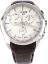 ティソ 腕時計 メンズ Couturier T0354391603100 Tissot Couturier GMT White Dial Mens Watchティソ 腕時計 メンズ Couturier