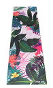 ヨガマット フィットネス Island Yoga Mat - Floral/Island Themed Yoga Mat - Limited Edition - Colorful, Uniquely Designed Yoga Mat - Non-Slip Function for Hot Yogi Practicionersヨガマット フィットネス