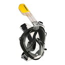 シュノーケリング マリンスポーツ TS4296BSMYYG 【送料無料】TOMSHOO Snorkel Mask with Action Camera Mount Anti-Fog Anti-Leak Prevents Gag Full Face Design with Larger Viewing Areaシュノーケリング マリンスポーツ TS4296BSMYYG